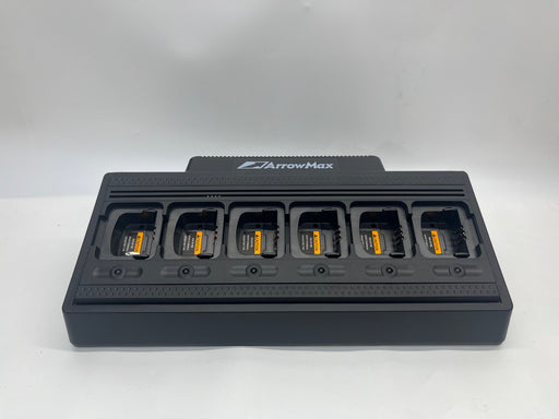 ArrowMax AM6R4138-120 Six Unit Bank Charger for CP200D / CP200 - HaloidRadios.com