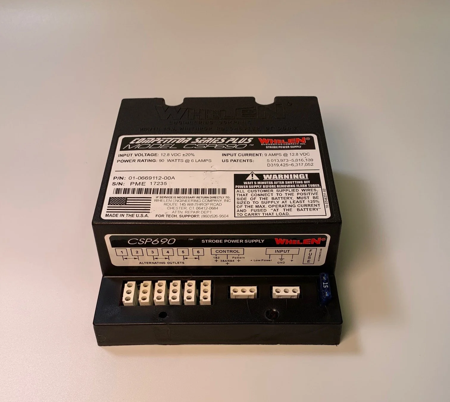 Whelen CSP690 Strobe Power Supply Questions & Answers