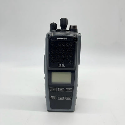 Harris XG-75P 800 MHz P25 Phase 2 TDMA Portable EVXG-PF78B - XG75 Scan Model - HaloidRadios.com