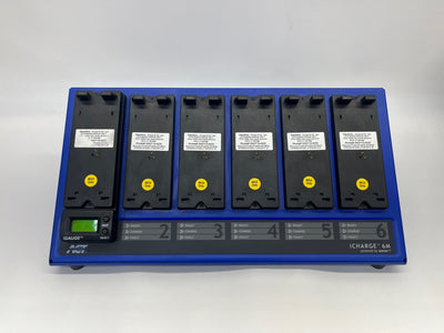 ACT iCharge 6M i65 Battery Charger with NiCD HT1000 Cradles - HaloidRadios.com