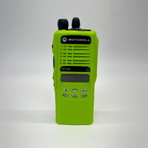 Motorola HT1250 AAH25SDF9AA5AN UHF R2 Radio High Impact Green - HaloidRadios.com