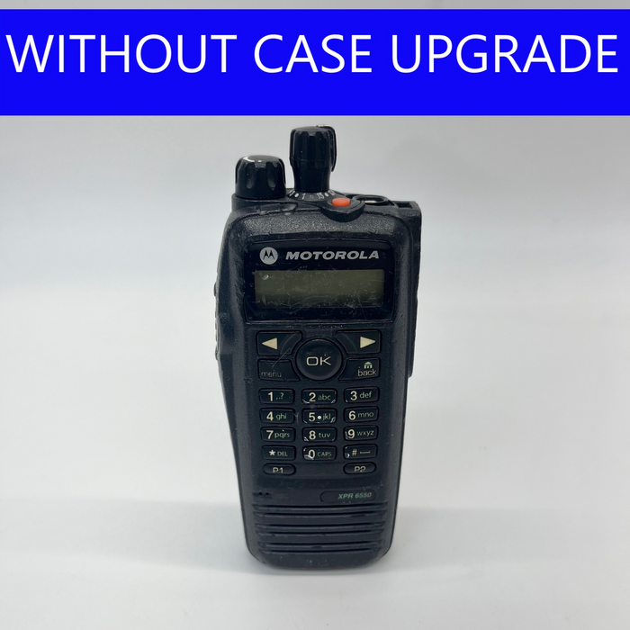 Motorola XPR6550 AAH55QDH9LA1AN Digital UHF Portable Radio w/ CONNECT PLUS - HaloidRadios.com