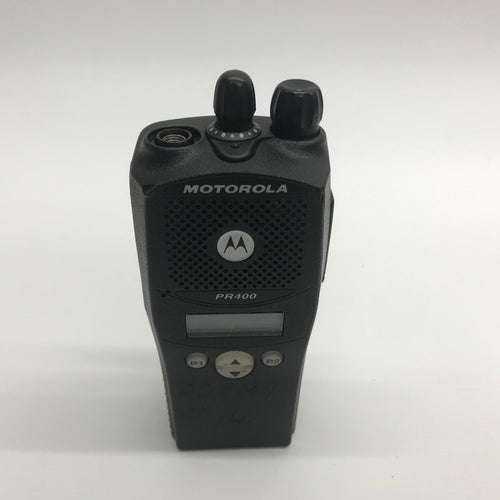 Motorola PR400 AAH65KDF9AA3AN Portable VHF Radio - HaloidRadios.com