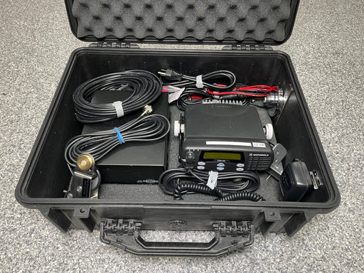 Motorola CDM1250 Mobile VHF Base Station Kit in Pelican Case - HaloidRadios.com
