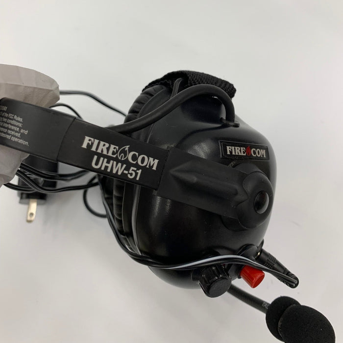 FIRECOM UHW-51 Headset - HaloidRadios.com
