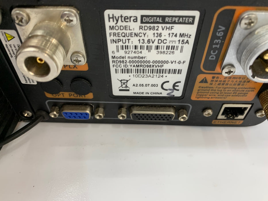 Hytera RD982 VHF Digital DMR Repeater - HaloidRadios.com