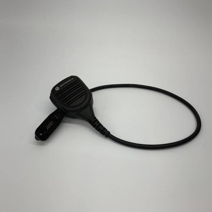 Motorola PMMN4060B APX Remote Speaker Microphone with Antenna Connector - HaloidRadios.com