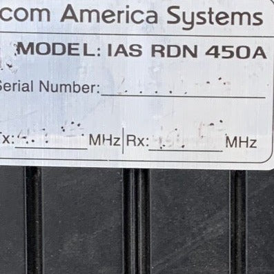 ICOM IAS RDN 450A UHF Duplexer - HaloidRadios.com