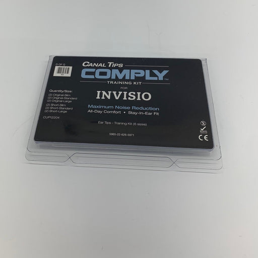Invisio CUP12204 Comply Canal Tips Demo Kit 6-Pairs 5965-22-626-5971 - HaloidRadios.com