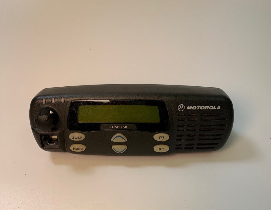 Motorola CDM1250 Radio Control Head Face Plate GCN6113C